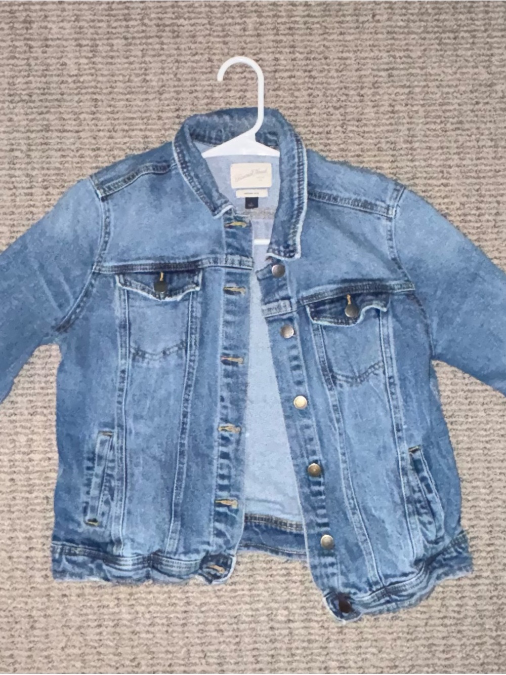 Universal Thread Light Blue Denim Jacket - Size L